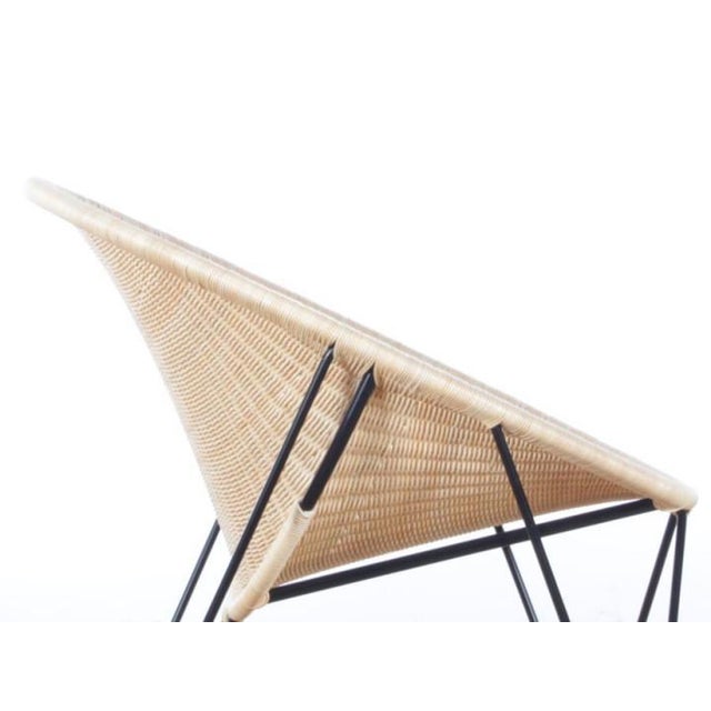 C317 Lounge Chair attributed to Yuzuru Yamakawa, 1960s For Sale - Image 6 of 12