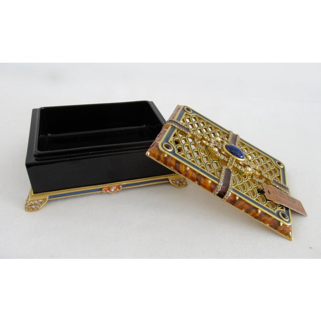 Jay Strongwater Enameled & Swarovski Crystal Embellished