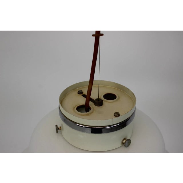 Mid-Century Glass Pendant by Napako, 1960s For Sale - Image 6 of 11