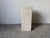 1980s Vintage Postmodern Organic Textured Plaster Display Pedestal For Sale - Image 9 of 12