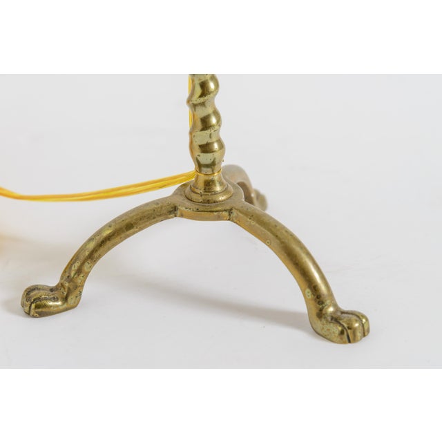1960s French Neoclassical Style Bronze Candlesticks Desk Lamps - a Pair For Sale - Image 10 of 10
