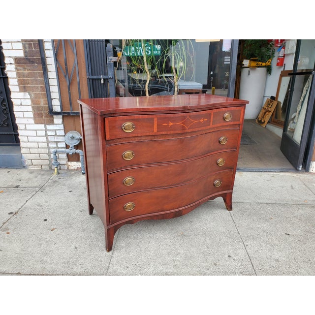 Traditional Vintage Federal Dresser For Sale - Image 3 of 12