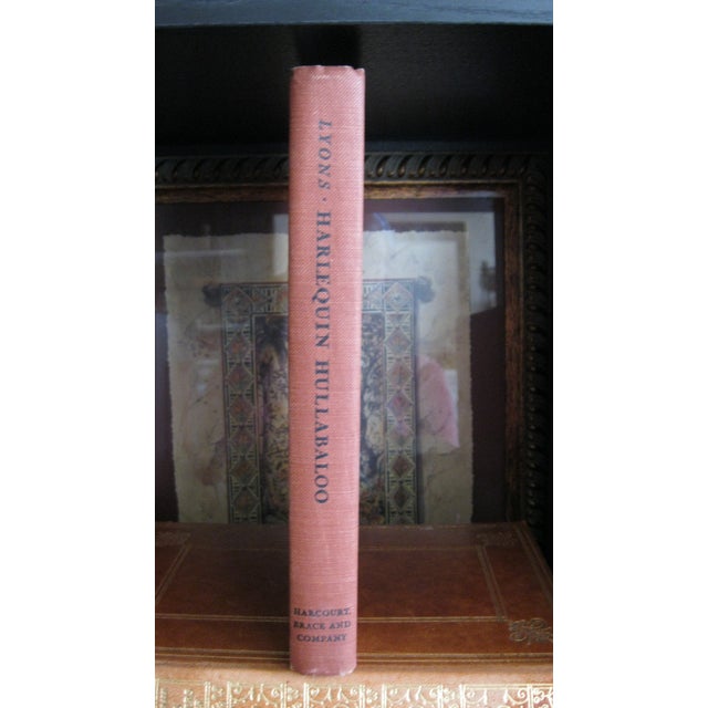 1949 Signed First Edition, Harlequin Hullabaloo by Dorthy Lyons, Illustrated by Wesley Dennis, Published by Harcourt Brace and Co. For Sale In Los Angeles - Image 6 of 12