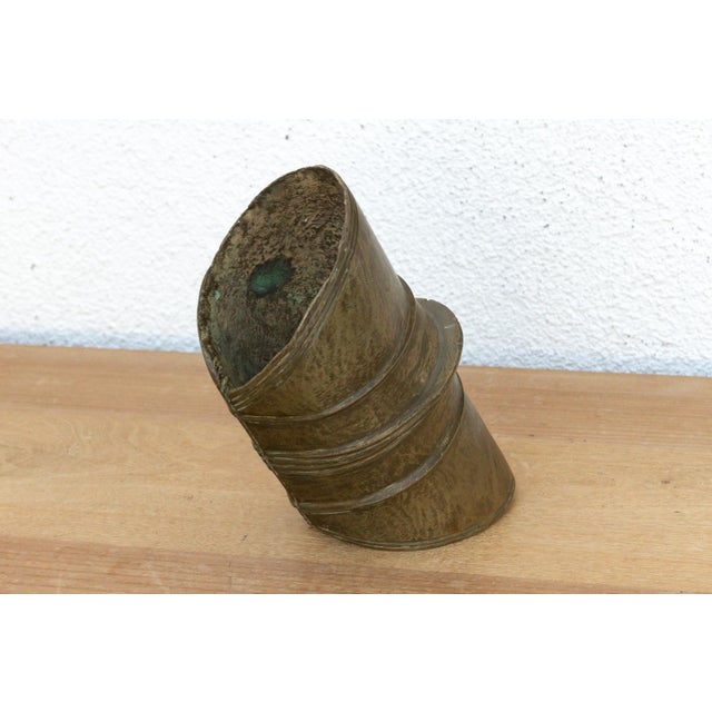 18th Century 9" Long Antique Ekonda Bronze Currency For Sale - Image 5 of 7