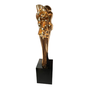 Late 20th Century Monumental Abstract Bronze Sculpture by Richard Fishman