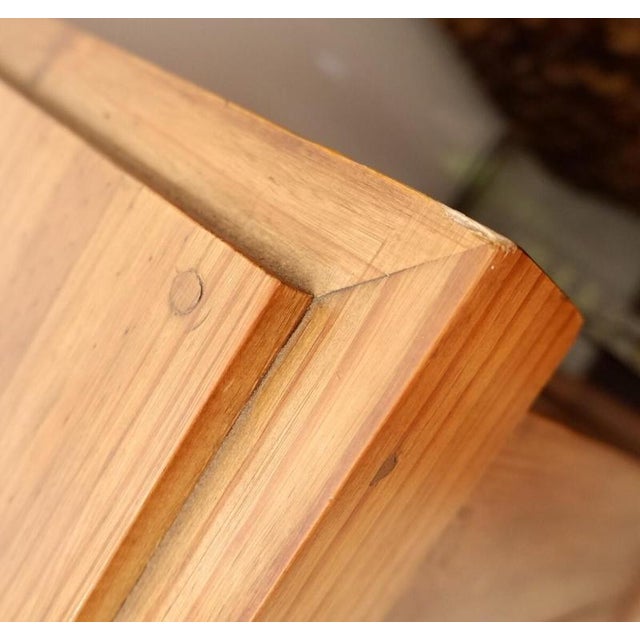 Mid-Century Brutalist Wood Sideboard For Sale - Image 5 of 7