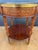 Wood French Louis XVI Style Round Side Table with Marquetry and Drawer, 1930s For Sale - Image 7 of 13