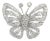 Sonia B. Butterfly Ring Diamond & 14k White Gold For Sale