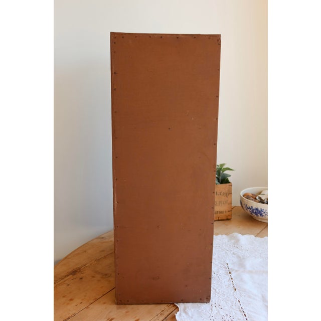 Rustic Antique Painted Wooden Storage Unit, 1930s For Sale - Image 3 of 9