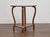 Austrian Biedermeier 19th Century Walnut Side Table With Star Marquetry Top For Sale - Image 9 of 11