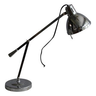 Mid 20th Century Triennale Style Petite Architect's Lamp For Sale