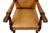 19th Century Oak and Embossed Leather Armchairs, Set of 2 For Sale - Image 6 of 11