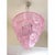 Contemporary Italian Pink Murano Glass Petals Chandelier by Simoeng for Simoeng For Sale - Image 3 of 6