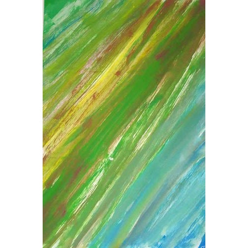 Contempologyc E.M., Land and Water, 2021, Tempera on Paper For Sale - Image 4 of 4