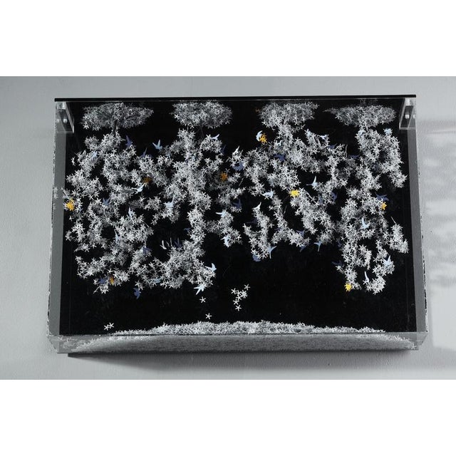 Nayla Tabet, Wall Sculpture, Metal & Paper For Sale - Image 14 of 17