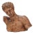 Terracotta Vintage French Hermes Bust For Sale