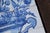 Blue Tile Mural Panel Depicting a Baroque Jardinière With Flowers, Portuguese, 18th Century For Sale - Image 8 of 12