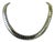 1980s Vintage Silver Link Necklace For Sale
