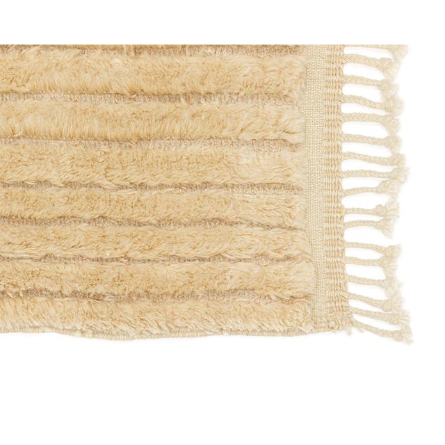 Textile Hand-Knotted Wool Premium Rug by Azele Studio For Sale - Image 7 of 9