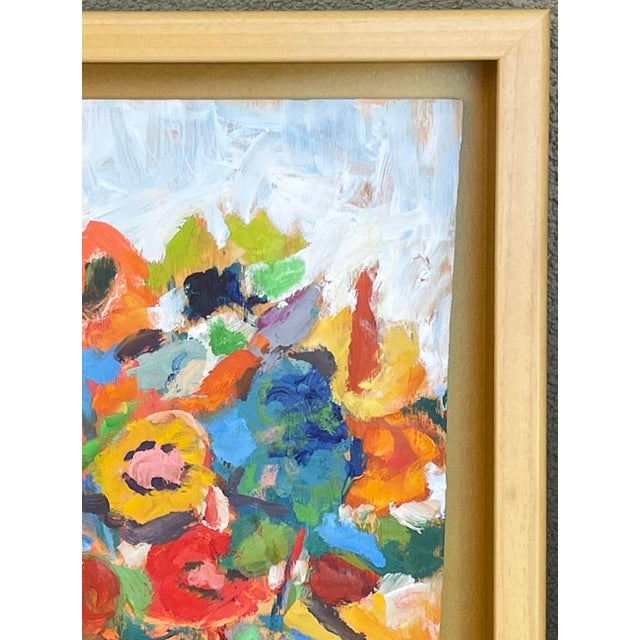 “Blooms” Oil on Board by Joao De Brito - For Sale - Image 4 of 8
