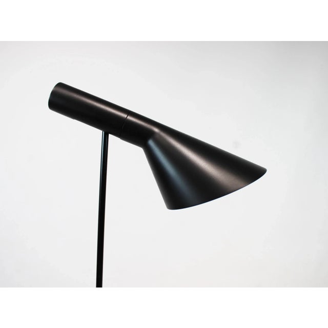 Black Floor Lamp by Arne Jacobsen for Louis Poulsen For Sale - Image 3 of 9