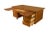 1970s Mid-Century Walnut Large Executive Desk For Sale - Image 10 of 10
