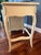 French Provincial 1960s Henry Link French Provincial Cream / Off White / Gold Accent Desk For Sale - Image 3 of 9