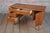 Brown Mid-Century Writing Desk in Walnut, Czech, 1950 For Sale - Image 8 of 12