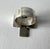 1950s Early Betty Cooke Sterling Silver American Modernist Ring For Sale - Image 5 of 6