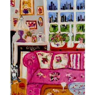 Central Park Views, Original Painting by Sandy Welch For Sale