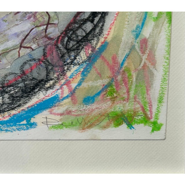 Contemporary Ari in the Making Mixed Media on Paper By, Ellen Reinkraut, Framed For Sale - Image 3 of 6