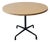 1980s Eames Herman Miller Aluminum Group Dining Table For Sale