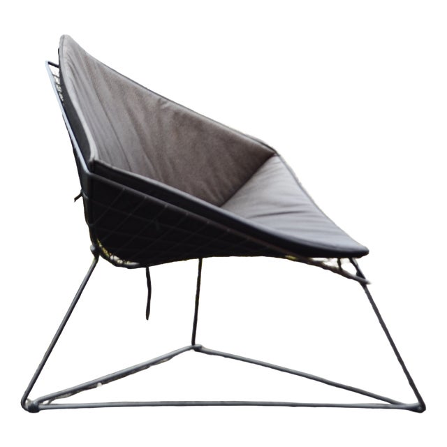 Model OTI 1980 Wire Lounge Chair by Niels Gammelgaard for Ikea, 1986 For Sale
