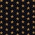 Sample - Schumacher Star Epingle Fabric in Black For Sale