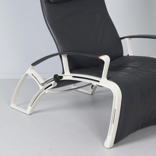 Metal IP84s Lounge Chair by Ferdinand Alexander Porsche for Interprofil, Germany, 1980s For Sale - Image 7 of 12