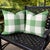 One Pair of Spring Green Buffalo Cotton Check Pillow Covers For Sale - Image 4 of 4