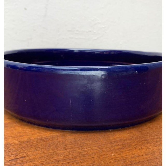 Mid-Century German Pottery Fat Lava Bowl from Scheurich, 1960s For Sale - Image 10 of 17