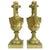 A pair of large Empire vases with gilded handles, with original gilding leaf, in perfect condition from the 18th century....