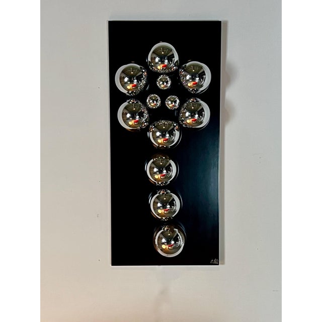 Wood Light Sculpture by Koutek for Studio EF, 1974 For Sale - Image 7 of 12