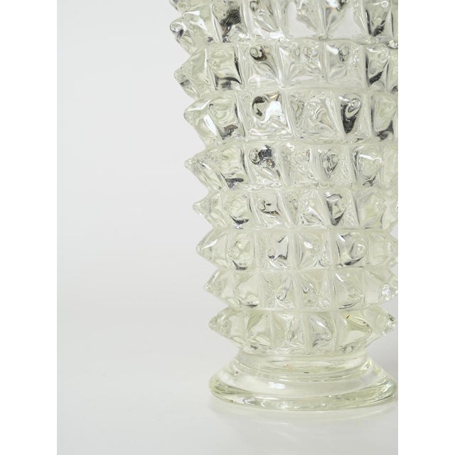 Italian Murano Glass Vase by Ercole Barovier for Barovier & Toso, 1940s For Sale - Image 6 of 12