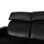 Lugano Black Leather Sofa from Erpo For Sale - Image 10 of 16