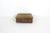 Vintage Carved Wood Box, Square Lidded Wooden Carving Floral For Sale - Image 6 of 9