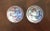 18th Century Antique 18th Century Chinese Export Porcelain Tea Caddies Decorated with Rooster and Deer in Famille Rose - A Pair For Sale - Image 5 of 13