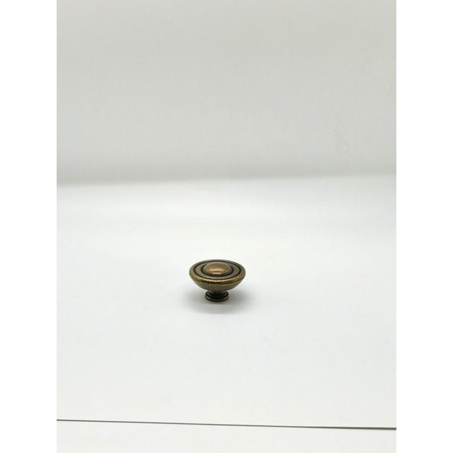 Henredon Henredon Classical Knob Honey Bronze. For Sale - Image 4 of 4