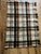 1960s Vintage Scotland Wool Plaid Blanket Throw For Sale - Image 5 of 6