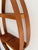 Wood Vintage Danish Modern Teak Bent Wood Teardrop Hanging Shelf For Sale - Image 7 of 9