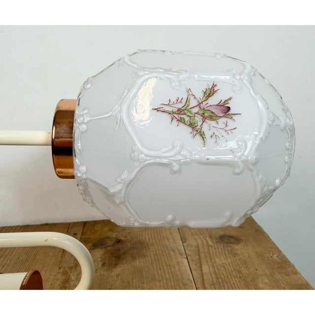 Vintage Wall Light with Milk Glass from Drukov, 1960s For Sale - Image 12 of 18