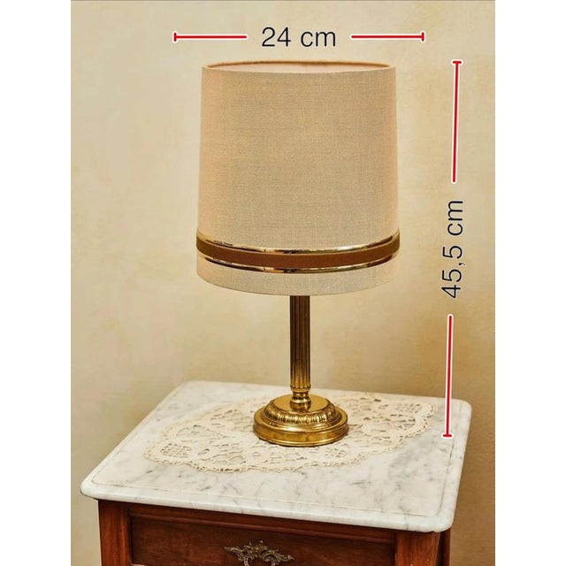 Vintage Bedside Table Lamps, Set of 2 For Sale - Image 9 of 10