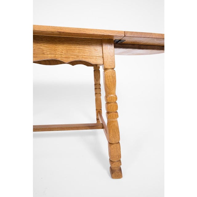 Scandinavian Oak Coffee Table with Ceramic Tile Top, 1950s For Sale - Image 4 of 17