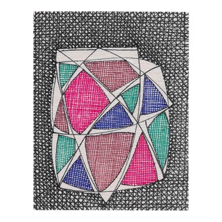 1980s Modern William Glen Davis Drawing For Sale